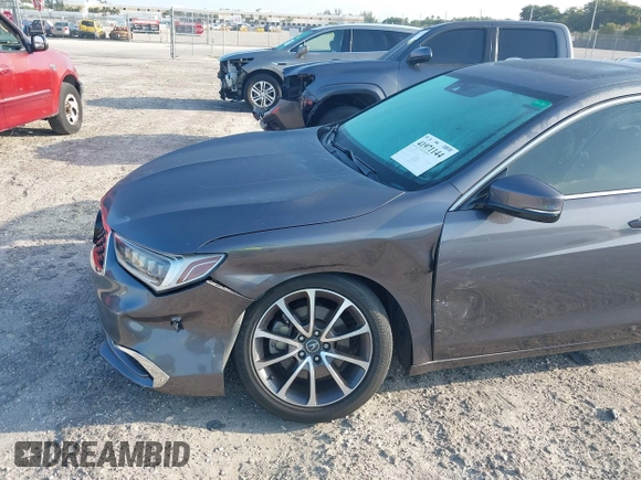 2019 Acura TLX with VIN 19UUB2F39KA004586, listed as a IAAI auction lot 41971144 with 61,081 mi miles and . Bid and sale history available at DreamBid. Image 6.