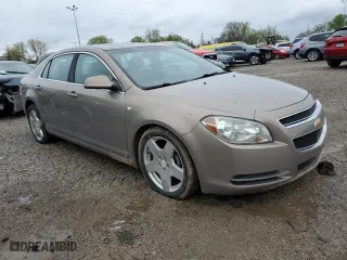 2008 Chevrolet Malibu LT w/2LT with VIN 1G1ZJ57718F163780, listed as a Copart auction lot 50116114 with 0 mi miles and Salvage Title. Bid and sale history available at carsss.com. Image 4.