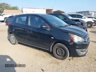2019 Mitsubishi Mirage ES z VIN ML32A3HJ6KH000760, wystawiony jako IAAI lot #42220925 z przebiegiem 70 222 mil mil oraz . Historia ofert i sprzedaży dostępna na DreamBid. Obrazek 1.