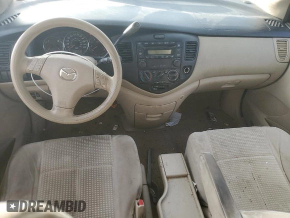 2004 Mazda MPV LX with VIN JM3LW28A240509136, listed as a Copart auction lot 88349155 with 148,710 mi miles and Salvage Title. Bid and sale history available at carsss.com. Image 8.