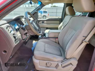2009 Ford F-150 XL with VIN 1FTPW14V39KC73007, listed as a Copart auction lot 61447595 with 185,983 mi miles and Salvage title. Bid and sale history available at DreamBid. Image 7.