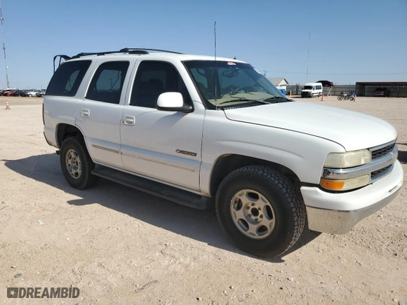 2002 Chevrolet Tahoe LT with VIN 1GNEC13Z92R206355, listed as a Copart auction lot 52462955 with 110,918 mi miles and Salvage Title. Bid and sale history available at carsss.com. Image 4.