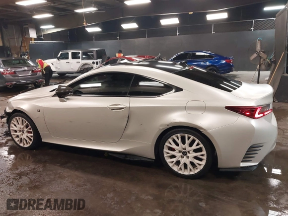2016 Lexus RC 300 with VIN JTHSM5BC6G5000114, listed as a IAAI auction lot 41608559 with 156,692 mi miles. Bid and sale history available at carsss.com. Image 14.