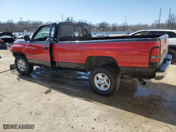 1996 Dodge Ram 1500 with VIN 1B7HF16Z2TS559281, listed as a Copart auction lot 48522865 with 118,368 mi miles and Non Repairable. Bid and sale history available at carsss.com. Image 2.