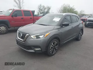 2019 Nissan Kicks SR with VIN 3N1CP5CU1KL506188, listed as a IAAI auction lot 41939449 with 15,926 mi miles. Bid and sale history available at carsss.com. Image 17.