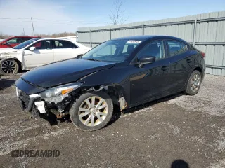 2018 Mazda 3 Sport with VIN JM1BN1U75J1182748, listed as a Copart auction lot 47853515 with 173,132 mi miles and Salvage Title. Bid and sale history available at DreamBid. Image 1.