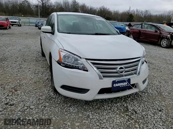 2015 Nissan Sentra S with VIN 3N1AB7AP5FY280728, listed as a Copart auction lot 47816905 with 136,301 mi miles and Salvage Title. Bid and sale history available at carsss.com. Image 11.