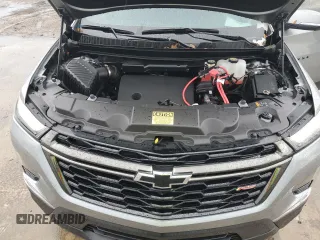 2023 Chevrolet Traverse RS z VIN 1GNERJKW1PJ145143, wystawiony jako Copart lot #73587744 z przebiegiem 6 278 mil mil oraz Szkoda całkowita • Salvage title. Historia ofert i sprzedaży dostępna na DreamBid. Obrazek 12.