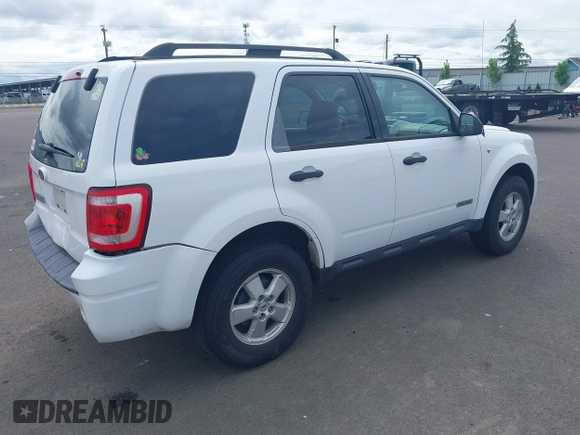 2008 Ford Escape XLT with VIN 1FMCU03188KA91326, listed as a IAAI auction lot 42293474 with 197,945 mi miles and . Bid and sale history available at DreamBid. Image 4.