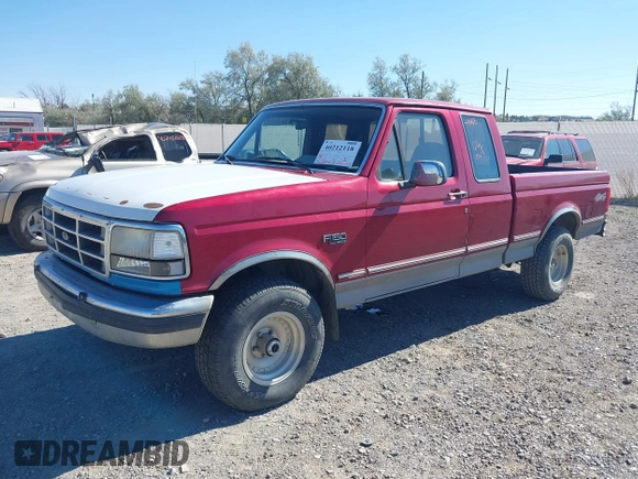 1995 Ford F-150 z VIN 1FTEX14H6SKB75447, wystawiony jako IAAI lot #40212118 z przebiegiem 205 880 mil mil oraz . Historia ofert i sprzedaży dostępna na DreamBid. Obrazek 2.