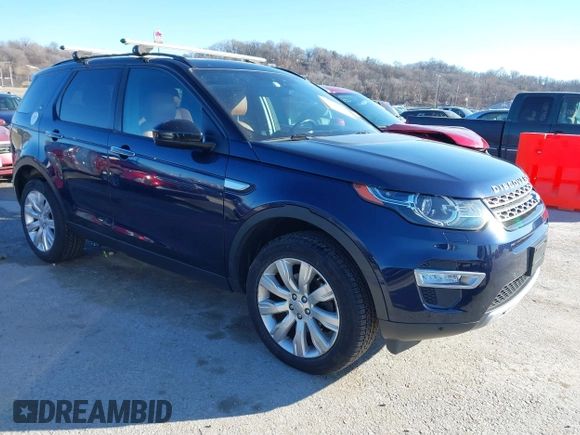 2016 Land Rover Discovery Sport HSE LUX with VIN SALCT2BG2GH546751, listed as a IAAI auction lot 41413384 with 118,858 mi miles. Bid and sale history available at carsss.com. Image 1.