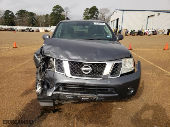2012 Nissan Pathfinder SV with VIN 5N1AR1NN3CC617525, listed as a Copart auction lot 47938735 with 164,824 mi miles and Salvage Title. Bid and sale history available at carsss.com. Image 5.