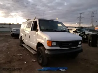 2006 Ford Econoline Cargo Van with VIN 1FTNE24W66HB17805, listed as a Copart auction lot 83157964 with 108,337 mi miles and Salvage Title. Bid and sale history available at carsss.com. Image 10.