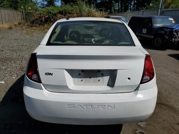 2007 Saturn ION ION 3 with VIN 1G8AL55F97Z148475, listed as a Copart auction lot 62346354 with 144,875 mi miles and Salvage Title. Bid and sale history available at DreamBid. Image 6.