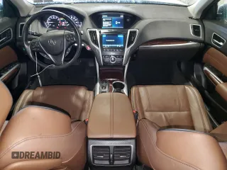 2018 Acura TLX w/Advance Pkg with VIN 19UUB3F73JA002016, listed as a Copart auction lot 71093174 with 52,334 mi miles and Salvage Title. Bid and sale history available at carsss.com. Image 8.