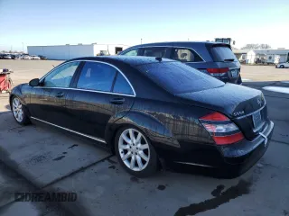 2008 Mercedes-Benz S 550 with VIN WDDNG71X48A169049, listed as a Copart auction lot 47453065 with 173,168 mi miles and Clean Title. Bid and sale history available at DreamBid. Image 2.