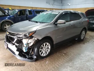 2018 Chevrolet Equinox LT with VIN 3GNAXSEV3JL115400, listed as a Copart auction lot 50221625 with 107,210 mi miles and Clean Title. Bid and sale history available at DreamBid. Image 1.