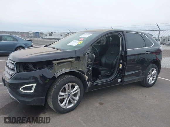 2017 Ford Edge Titanium with VIN 2FMPK4K82HBB14106, listed as a IAAI auction lot 41925945 with 96,243 mi miles. Bid and sale history available at carsss.com. Image 6.