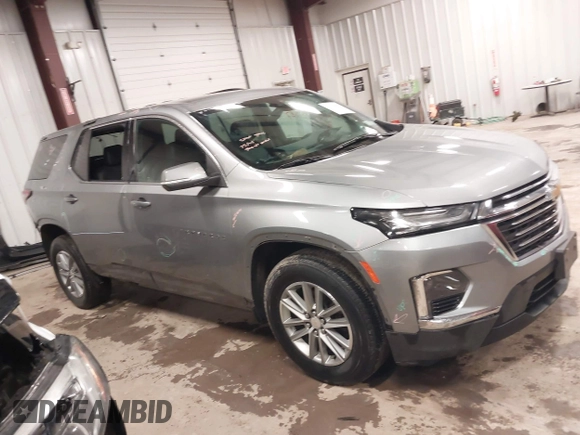2023 Chevrolet Traverse LT z VIN 1GNEVHKW6PJ226546, wystawiony jako IAAI lot #42324587 z przebiegiem 34 929 mil mil oraz . Historia ofert i sprzedaży dostępna na DreamBid. Obrazek 13.