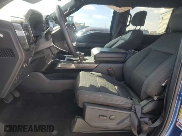 2022 Ford F-150 XL with VIN 1FTEW1EP2NKD74606, listed as a Copart auction lot 49573965 with 63,117 mi miles and Salvage Title. Bid and sale history available at carsss.com. Image 7.