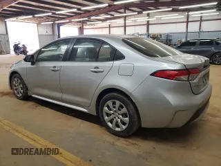 2022 Toyota Corolla LE with VIN JTDEPMAE6NJ204273, listed as a Copart auction lot 46590455 with 70,088 mi miles and Salvage Title. Bid and sale history available at DreamBid. Image 2.