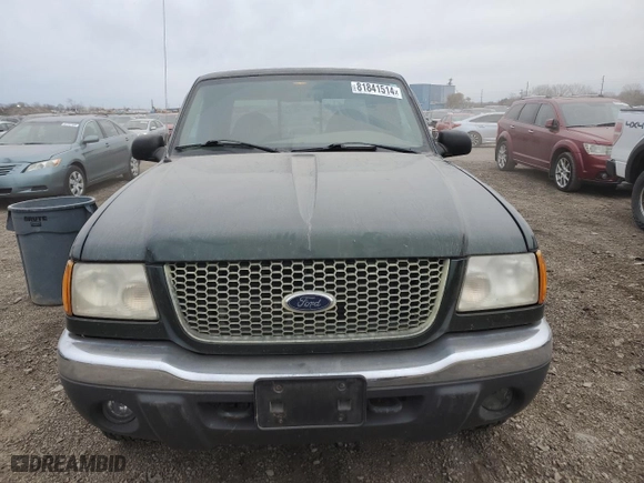 2001 Ford Ranger XL Fleet with VIN 1FTZR15U31PA59261, listed as a Copart auction lot 81841514 with 149,521 mi miles and Clean Title. Bid and sale history available at carsss.com. Image 5.