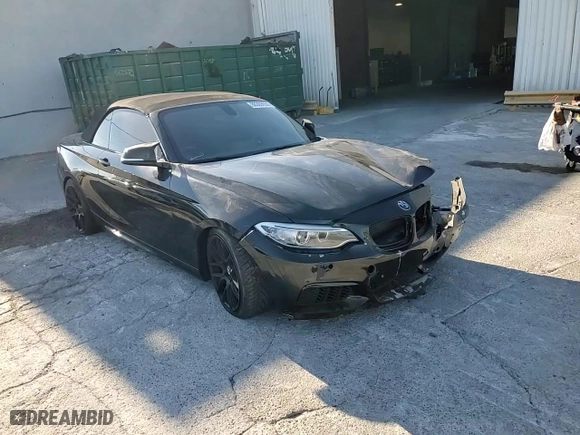2015 BMW 2 Series M235i with VIN WBA1M1C53FV393331, listed as a Copart auction lot 88309655 with 82,403 mi miles and Salvage Title. Bid and sale history available at carsss.com. Image 11.