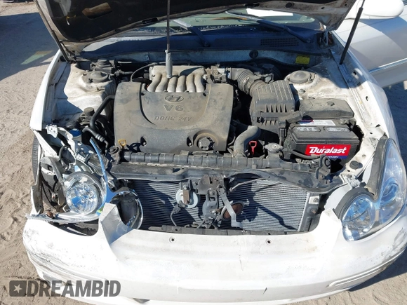 2004 Hyundai Sonata GLS with VIN KMHWF35H34A971076, listed as a IAAI auction lot 41817272 with 125,278 mi miles. Bid and sale history available at carsss.com. Image 10.