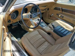 1974 Chevrolet Corvette with VIN 1Z37J4S419559, listed as a Copart auction lot 61386825 with 29,975 mi miles and Salvage title. Bid and sale history available at DreamBid. Image 8.