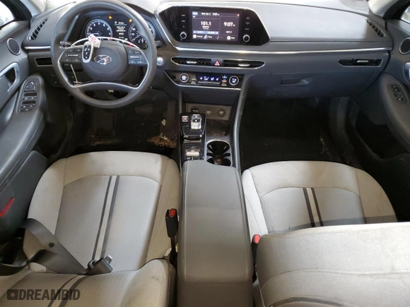 2020 Hyundai Sonata SEL with VIN 5NPEL4JA4LH057627, listed as a Copart auction lot 51504475 with 42,011 mi miles and Salvage Title. Bid and sale history available at carsss.com. Image 8.