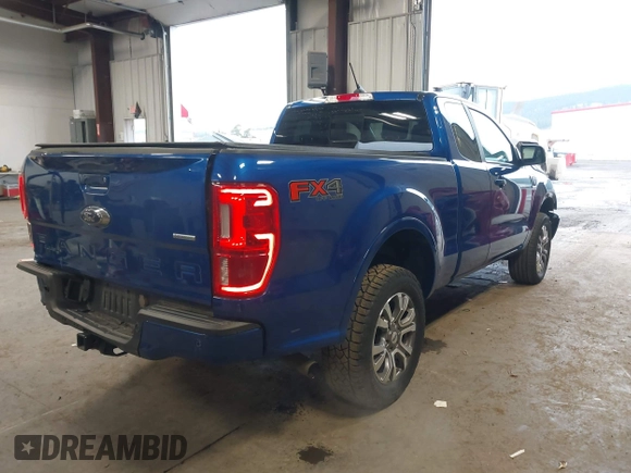 2019 Ford Ranger XL with VIN 1FTER1FH7KLA19824, listed as a IAAI auction lot 41749283 with 91,297 mi miles and . Bid and sale history available at DreamBid. Image 4.