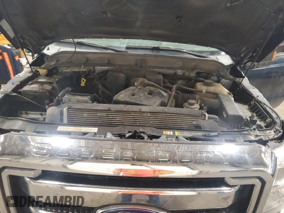 2013 Ford F-250 XL with VIN 1FT7W2B64DEB25764, listed as a Copart auction lot 60490365 with 240,846 mi miles and Salvage title. Bid and sale history available at DreamBid. Image 11.