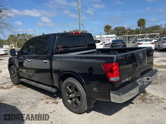 2011 Nissan Titan SV with VIN 1N6BA0ED0BN306474, listed as a Copart auction lot 46661905 with 239,525 mi miles and Clean Title. Bid and sale history available at DreamBid. Image 3.
