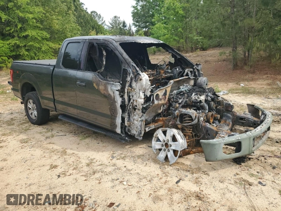 2016 Ford F-150 XLT with VIN 1FTFX1EG6GFD57577, listed as a Copart auction lot 53896125 with Not provided miles and Salvage title. Bid and sale history available at DreamBid. Image 4.