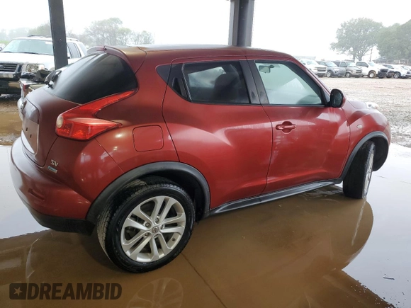 2014 Nissan Juke SV with VIN JN8AF5MRXET357205, listed as a Copart auction lot 79687164 with Not Provided miles and Clean Title. Bid and sale history available at carsss.com. Image 3.