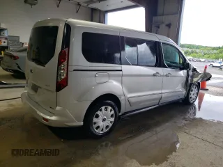 2022 Ford Transit Connect XLT with VIN NM0GE9F25N1515717, listed as a Copart auction lot 57802005 with 59,951 mi miles and Clean title. Bid and sale history available at DreamBid. Image 3.