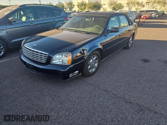 2004 Cadillac DeVille z VIN 1G6KD54Y64U133194, wystawiony jako Copart lot #82262914 z przebiegiem 148 721 mil mil oraz Czysty tytuł • Clean title. Historia ofert i sprzedaży dostępna na DreamBid. Obrazek 2.