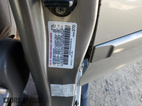 2002 Mitsubishi Montero XLS z VIN JA4MT31R22J009216, wystawiony jako Copart lot #42943735 z przebiegiem 190 168 mil mil oraz Szkoda całkowita • Salvage title. Historia ofert i sprzedaży dostępna na DreamBid. Obrazek 15.