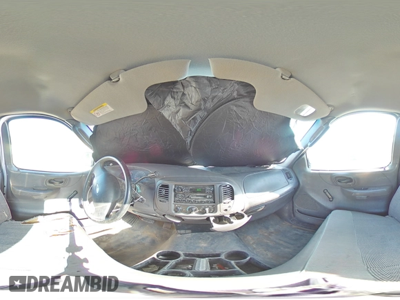 2002 Ford F-150 XL with VIN 1FTRF17W92NB67419, listed as a Copart auction lot 52761455 with 100,305 mi miles and Salvage Title. Bid and sale history available at carsss.com. Image 13.