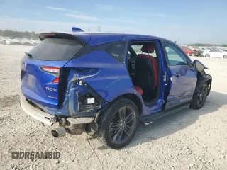 2020 Acura RDX w/A-Spec Pkg with VIN 5J8TC2H67LL020968, listed as a Copart auction lot 69021854 with 67,874 mi miles and Salvage Title. Bid and sale history available at carsss.com. Image 3.