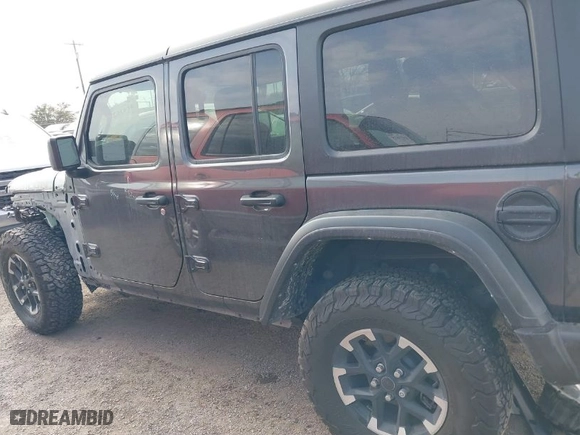 2024 Jeep Wrangler Rubicon with VIN 1C4PJXFG5RW165142, listed as a IAAI auction lot 41436275 with 22,699 mi miles. Bid and sale history available at carsss.com. Image 15.