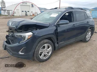 2018 GMC Terrain SLE with VIN 3GKALTEX6JL184209, listed as a IAAI auction lot 41998425 with 78,797 mi miles. Bid and sale history available at carsss.com. Image 19.