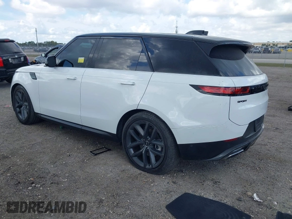 2024 Land Rover Range Rover Sport SE with VIN SAL1P9EU2RA181408, listed as a IAAI auction lot 41577699 with 22,616 mi miles. Bid and sale history available at carsss.com. Image 3.