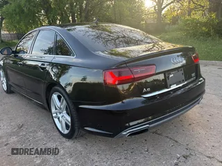 2016 Audi A6 3.0T Premium Plus with VIN WAUFGAFC6GN042406, listed as a Copart auction lot 53582495 with 185,560 mi miles and Clean Title. Bid and sale history available at carsss.com. Image 3.