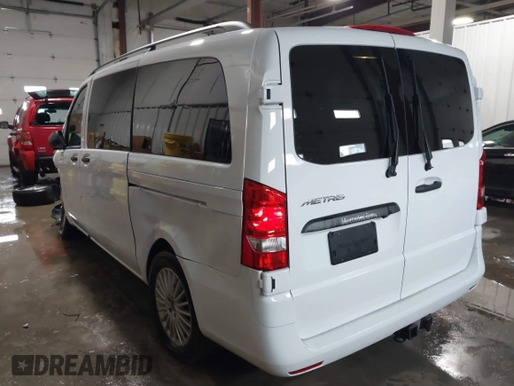 2023 Mercedes-Benz Metris with VIN W1WV0FEY8P4332203, listed as a IAAI auction lot 41510870 with 8,203 mi miles and . Bid and sale history available at DreamBid. Image 3.