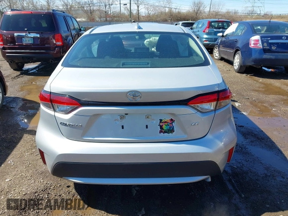 2022 Toyota Corolla LE with VIN 5YFEPMAE7NP275266, listed as a IAAI auction lot 41817242 with 96,399 mi miles. Bid and sale history available at carsss.com. Image 16.