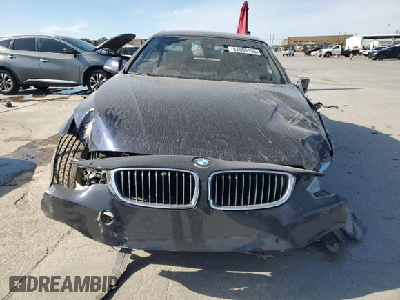 2015 BMW 4 Series 435i with VIN WBA3T3C57F5A40732, listed as a Copart auction lot 87608155 with Not Provided miles and Salvage Title. Bid and sale history available at carsss.com. Image 5.