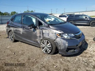 2018 Honda Fit EX-L with VIN 3HGGK5H95JM726719, listed as a Copart auction lot 59015325 with Not provided miles and Salvage title. Bid and sale history available at DreamBid. Image 4.