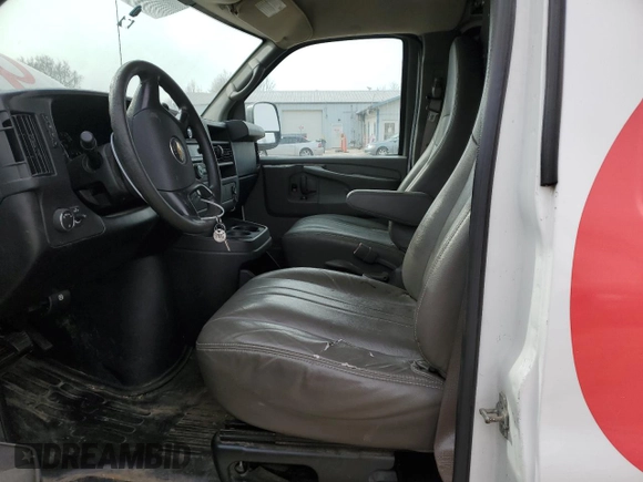 2013 Chevrolet Express Cargo Van with VIN 1GCSGAFX9D1127845, listed as a Copart auction lot 46271965 with 230,407 mi miles and Clean Title. Bid and sale history available at carsss.com. Image 7.