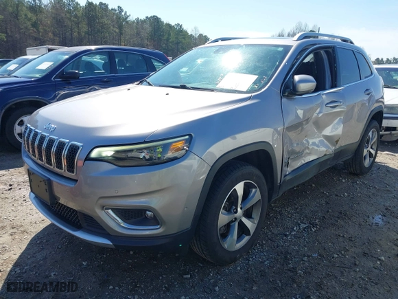 2021 Jeep Cherokee Limited with VIN 1C4PJMDX5MD119056, listed as a IAAI auction lot 41828573 with 56,507 mi miles. Bid and sale history available at carsss.com. Image 18.
